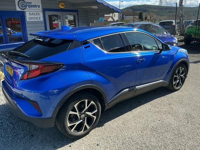 Toyota C-Hr 2021 1.8 Vvt-h Gpf Design Suv Hybrid Cv SM70YYC Blue #4