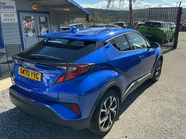 Toyota C-Hr 2021 1.8 Vvt-h Gpf Design Suv Hybrid Cv SM70YYC Blue #5