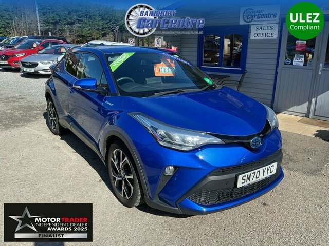 Toyota C-Hr 2021 1.8 Vvt-h Gpf Design Suv Hybrid Cv Blue