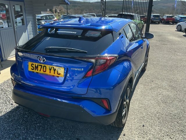Toyota C-Hr 2021 1.8 Vvt-h Gpf Design Suv Hybrid Cv SM70YYC Blue #6