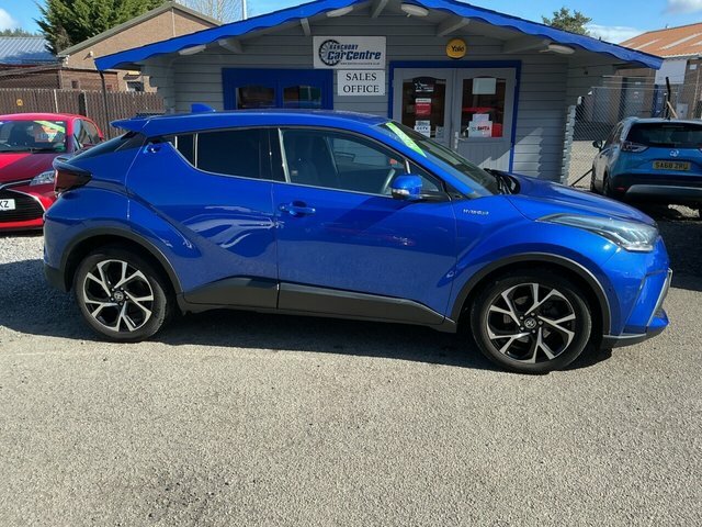 Toyota C-Hr 2021 1.8 Vvt-h Gpf Design Suv Hybrid Cv SM70YYC Blue #3