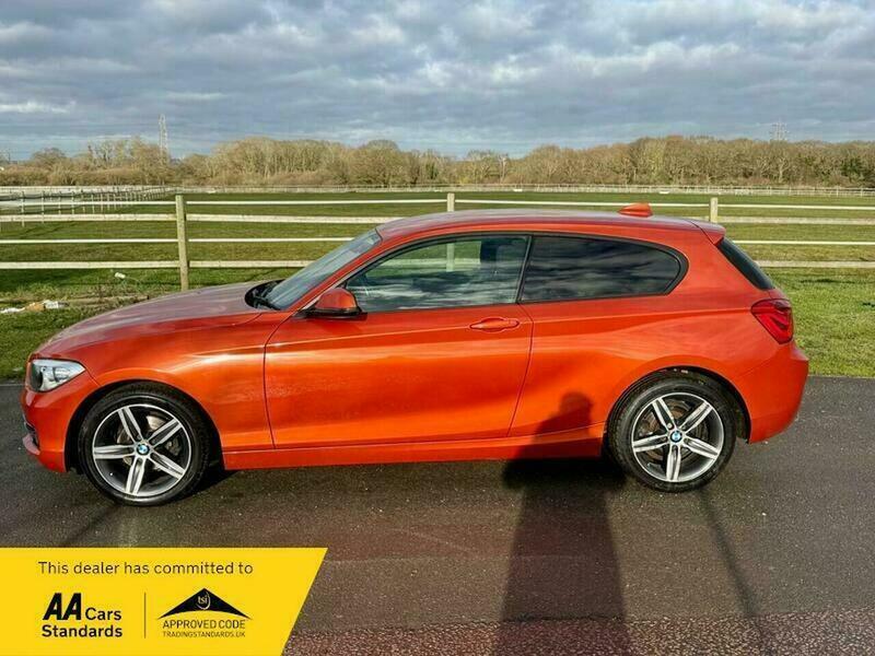 BMW 1 Series 1.5 116D Sport Euro LT65LYU Orange #5