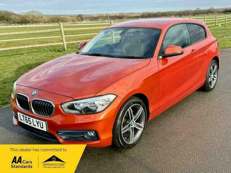 BMW 1 Series 1.5 116D Sport Euro LT65LYU Orange #3