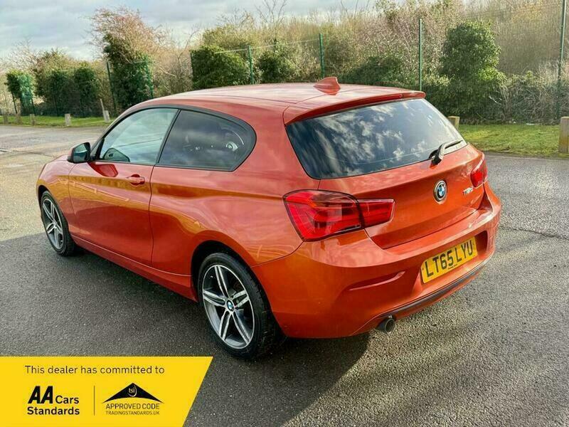 BMW 1 Series 1.5 116D Sport Euro LT65LYU Orange #4