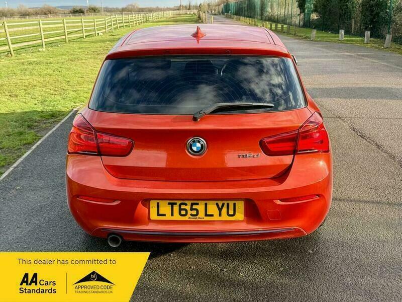 BMW 1 Series 1.5 116D Sport Euro LT65LYU Orange #6