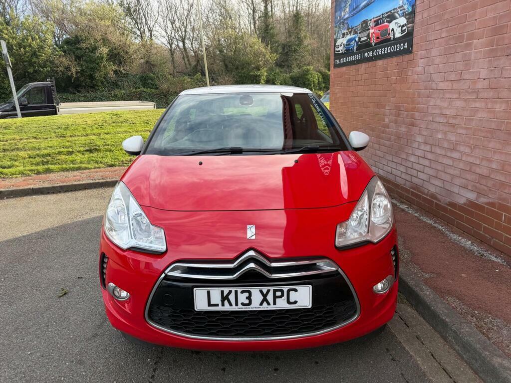 Citroen DS3 1.6 E-hdi Airdream Dstyle Plus Euro 5 S S LK13XPC Red #2