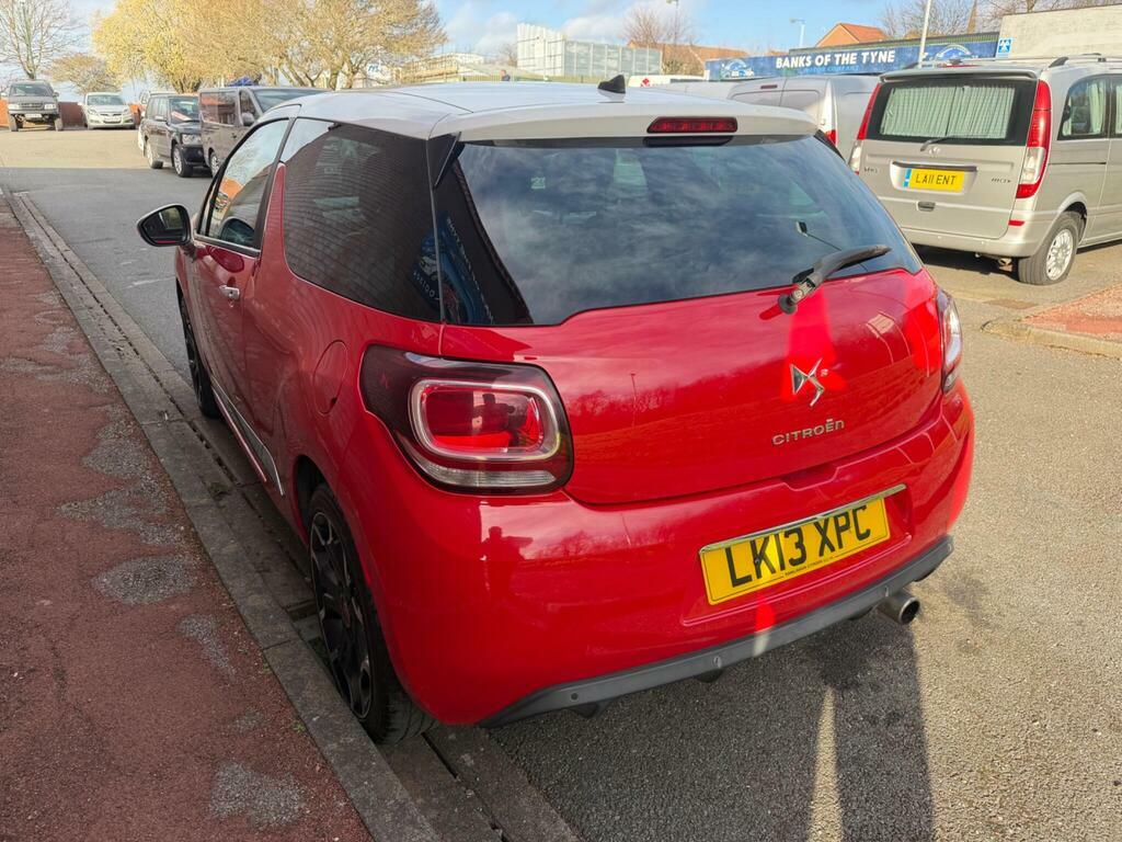 Citroen DS3 1.6 E-hdi Airdream Dstyle Plus Euro 5 S S LK13XPC Red #4