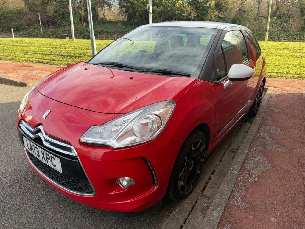 Citroen DS3 1.6 E-hdi Airdream Dstyle Plus Euro 5 S S LK13XPC Red #3