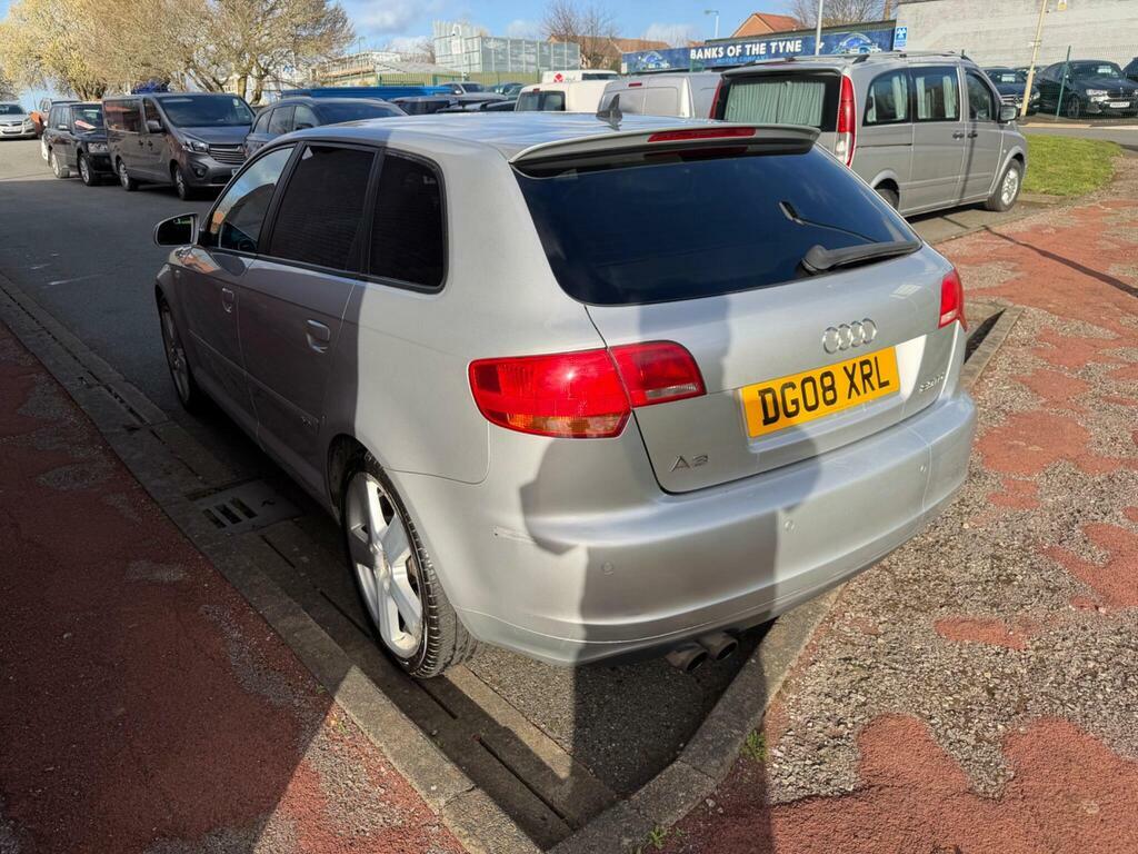 Audi A3 2.0 Tdi S Line Sportback S Tronic Silver #4