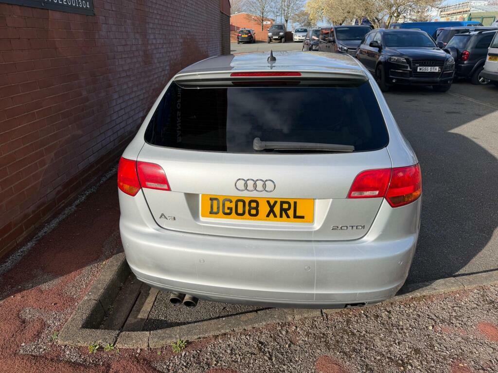 Audi A3 2.0 Tdi S Line Sportback S Tronic Silver #5