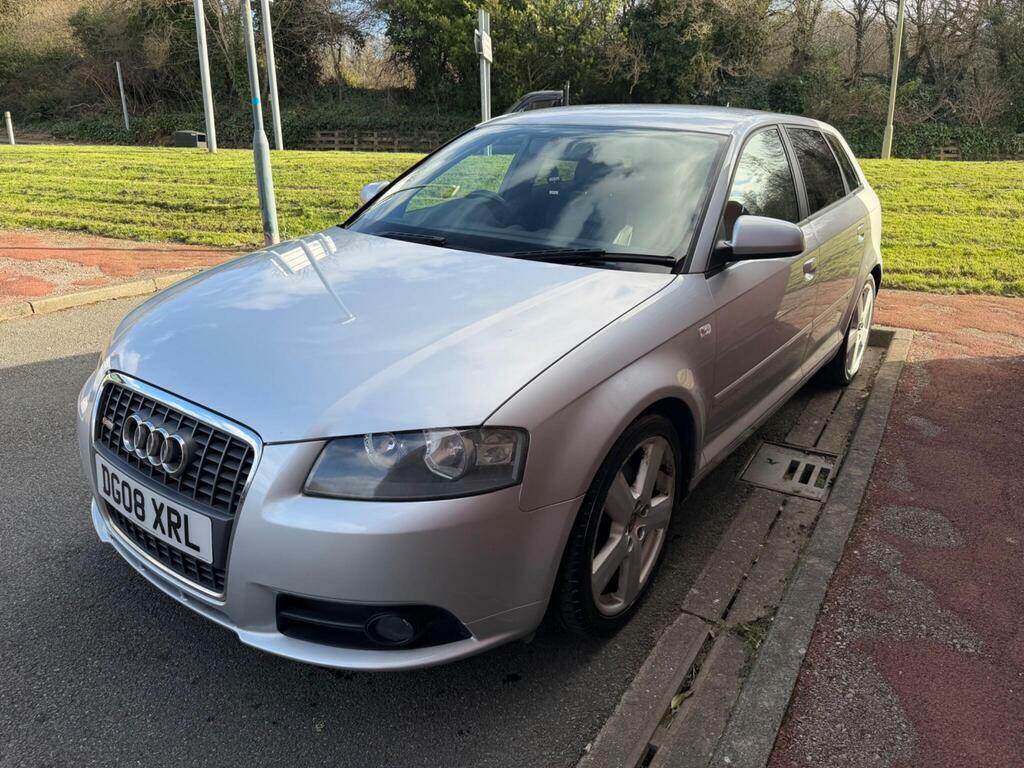 Audi A3 2.0 Tdi S Line Sportback S Tronic Silver #3