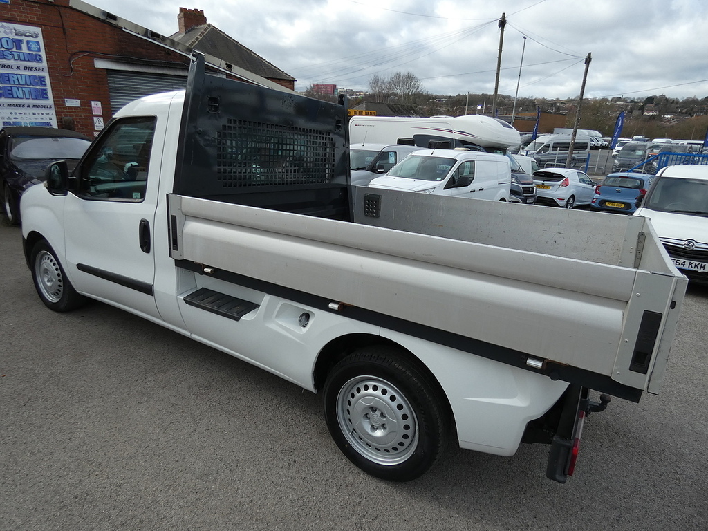 Fiat Doblo Workup Pickup 1.3 Multijet Only 67K U5111 White #2