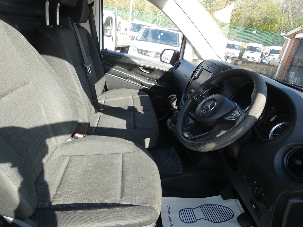 Mercedes-Benz Vito 111Cdi 1.6 115Ps Lwb Twin Sld No Vat U5151 Ulez White