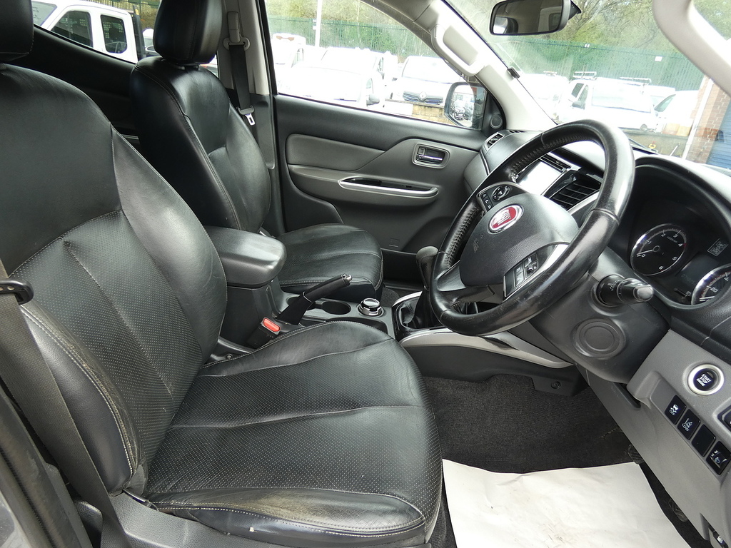 Fiat Fullback 2.4D LX Double Cab Only 74K No Vat U4746 Ulez Grey