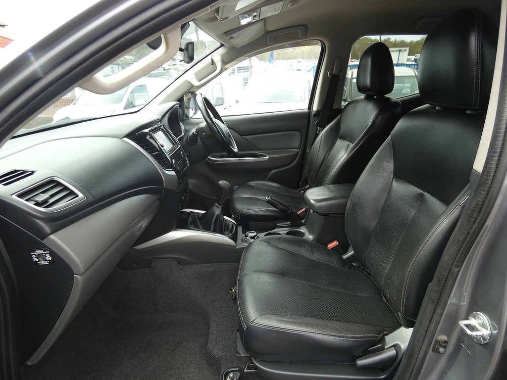 Fiat Fullback 2.4D LX Double Cab Only 74K No Vat U4746 Ulez Grey #6