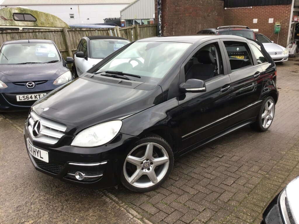 Mercedes-Benz B Class 1.7 B180 Sport Cvt Black #5