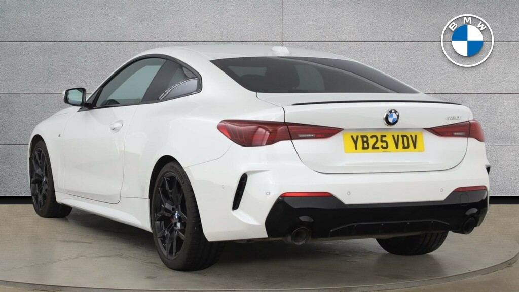 BMW 4 Series Gran Coupe 2.0 420I M Sport Coupe Euro 6 Ss YB25VDV White #2