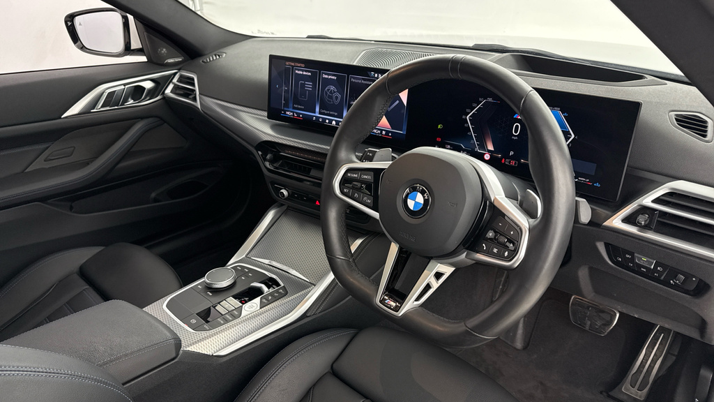 BMW 4 Series Gran Coupe 2.0 420I M Sport Coupe Euro 6 Ss YB25VDV White #6