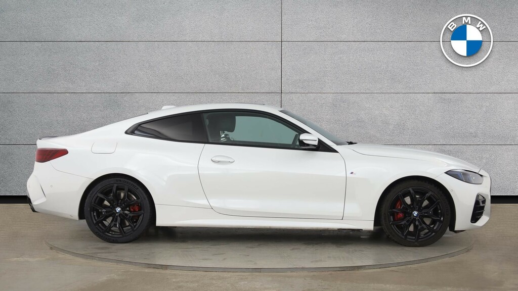 BMW 4 Series Gran Coupe 2.0 420I M Sport Coupe Euro 6 Ss YB25VDV White #3
