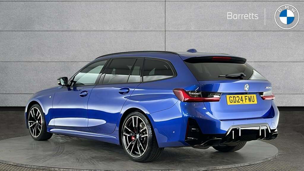 BMW 3 Series 3.0 M340d Mht Touring Hybrid Xdriv Blue #2