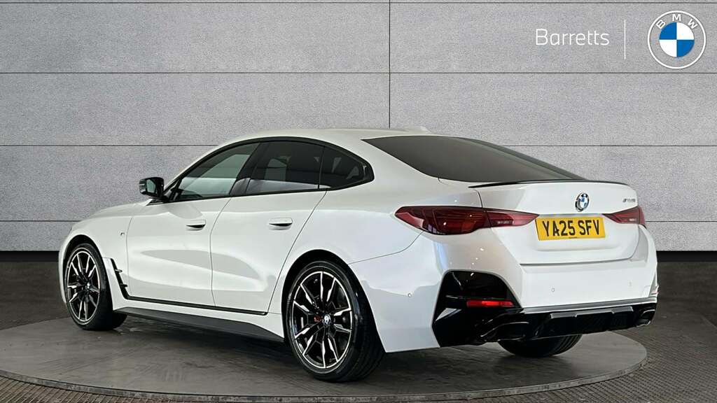 BMW 4 Series 3.0 M440i Mht Hatchback Hybrid Xdr YA25SFV White #2