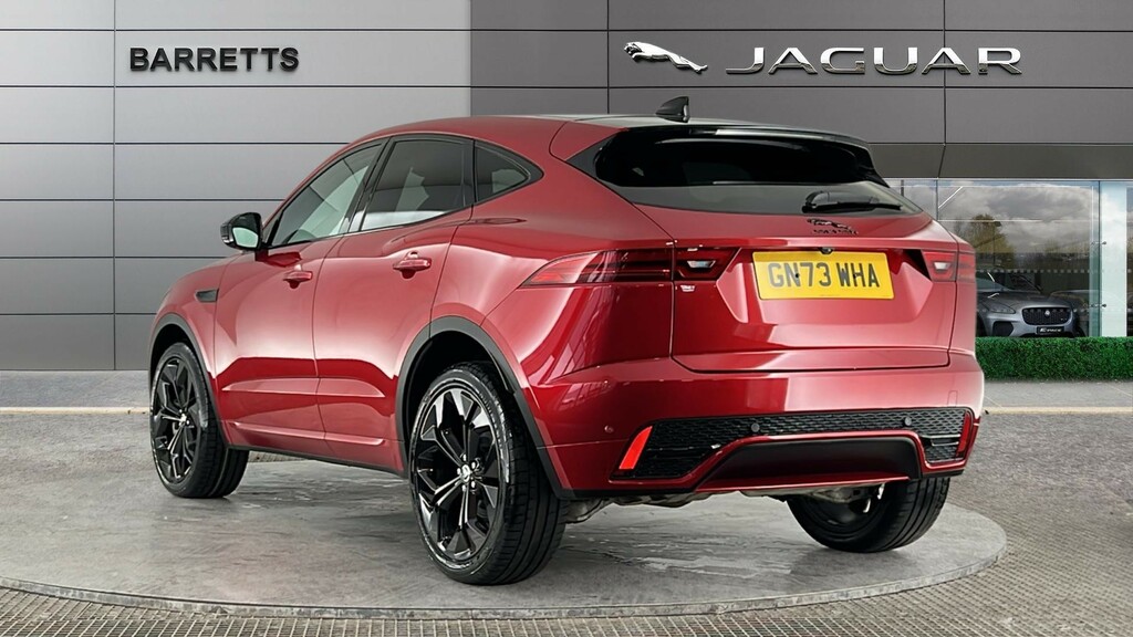 Jaguar E-Pace 2.0 D204 Mhev R-dynamic Se Black Suv Au GN73WHA Red #2