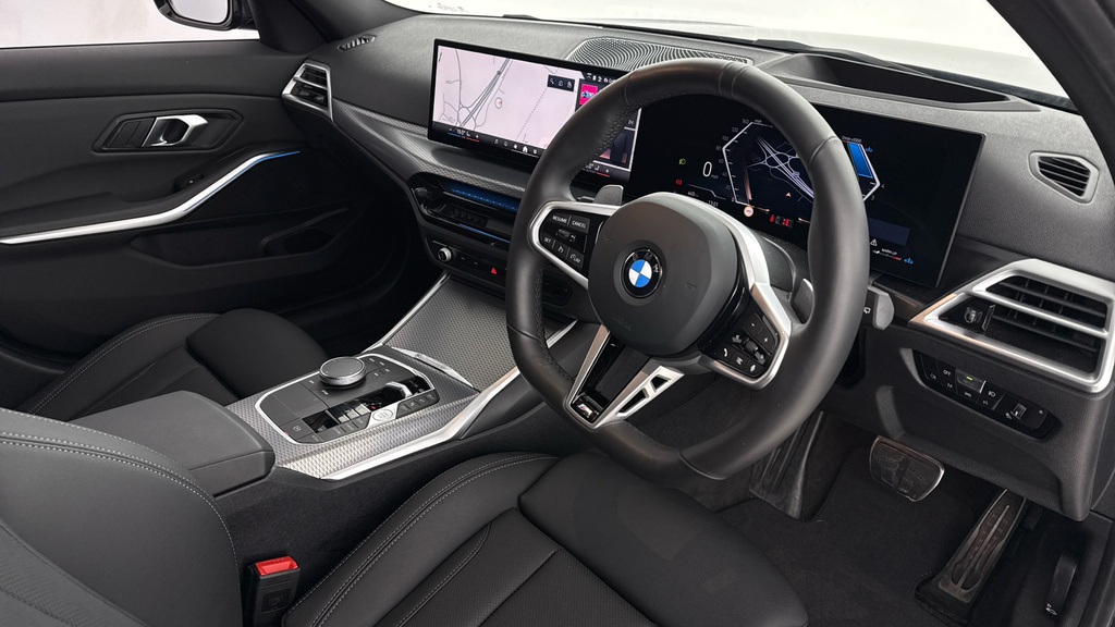 BMW 3 Series 2.0 320I M Sport Touring Euro 6 S YH75GFA Blue #6