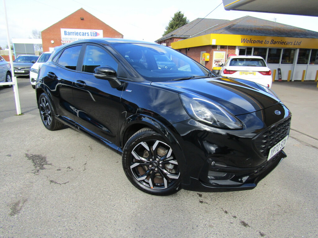 Ford Puma 1.0T Ecoboost Mhev St-line X Euro 6 S S YP72SOA Black #5