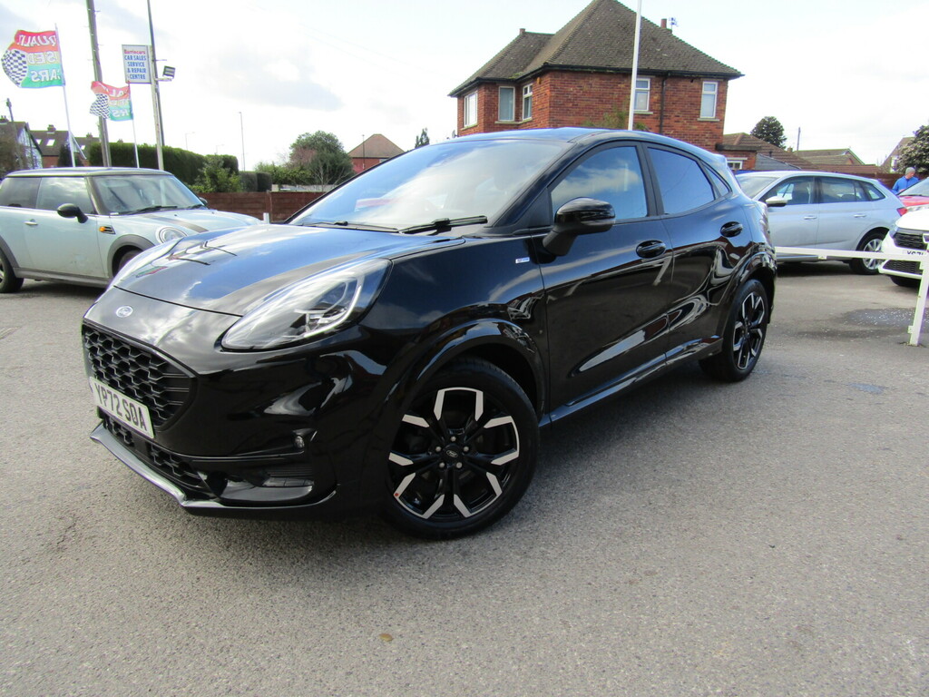 Ford Puma 1.0T Ecoboost Mhev St-line X Euro 6 S S YP72SOA Black #2