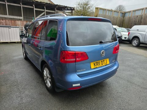 Volkswagen Touran Se Tdi Dsg Blue #6