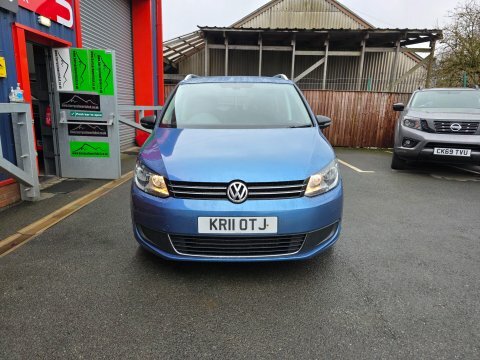 Volkswagen Touran Se Tdi Dsg Blue #2