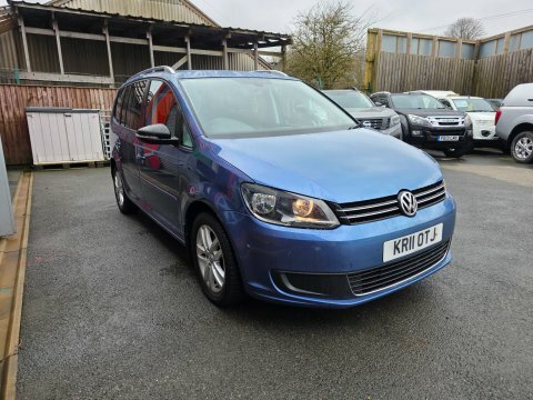 Volkswagen Touran Se Tdi Dsg Blue #3
