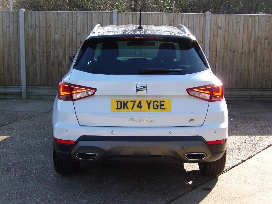 Seat Arona 1.0 Tsi Fr Sport Dsg DK74YGE White #5