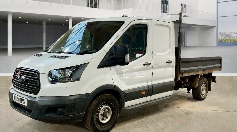 Ford Transit Custom Tipper 2.0 350 Ecoblue 201919 WN19OPS #2