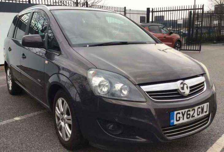 Vauxhall Zafira Design Grey
