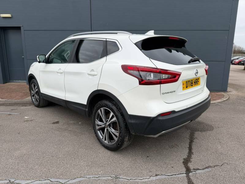 Nissan Qashqai 1.2 Dig-t N-connecta - 2018 18 DT18HRF White #5