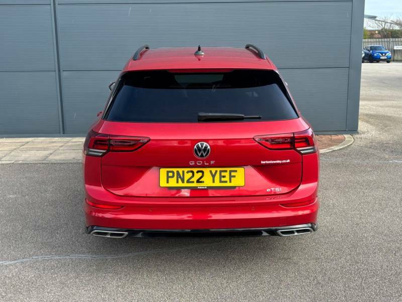 Volkswagen Golf 1.5 Etsi 150 R-line Dsg - 2022 22 PN22YEF Red #6