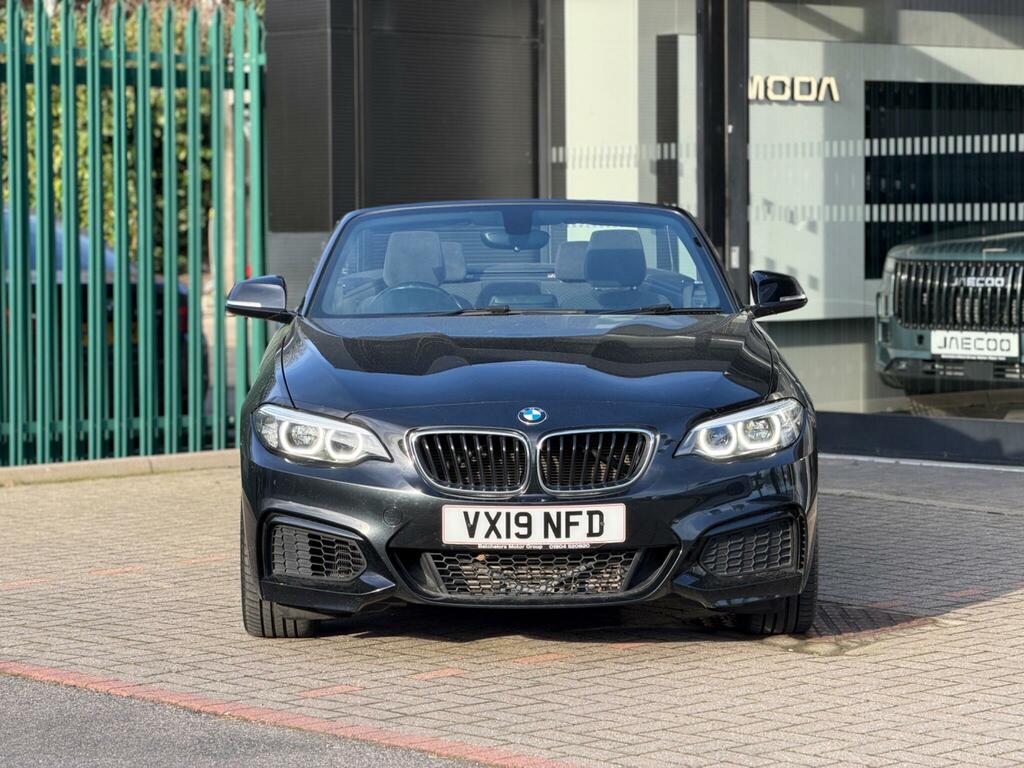 BMW 2 Series 1.5 218I Gpf M Sport Euro 6 Ss VX19NFD Black #2