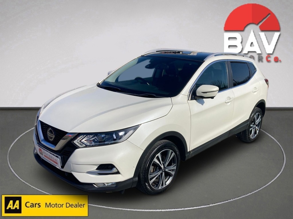 Nissan Qashqai Dig-t N-connecta DN69GBE White #6
