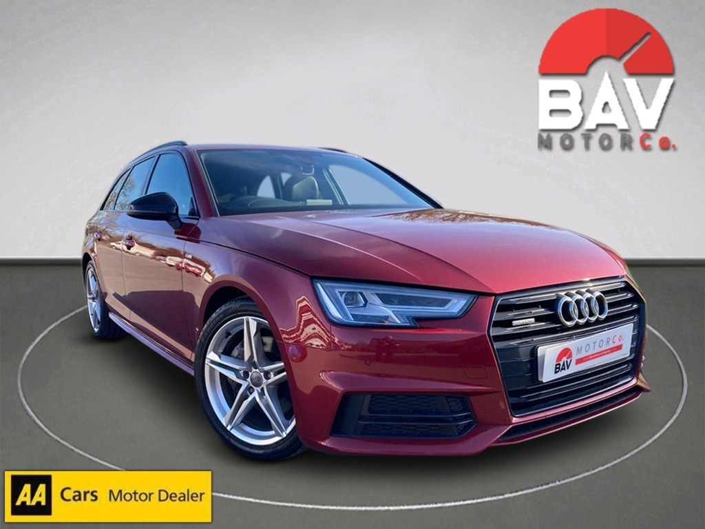 Audi A4 Avant Tdi S Line Red