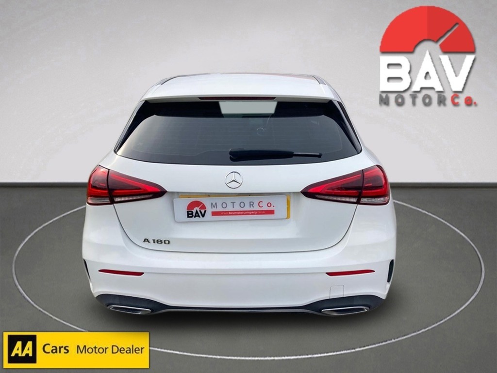 Mercedes-Benz A Class A180 Amg Line White #4