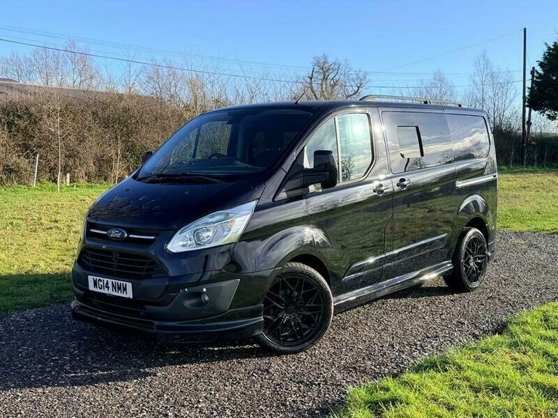 Ford Transit Custom 2.2 Tdci 270 Limited WG14NMM Black #3