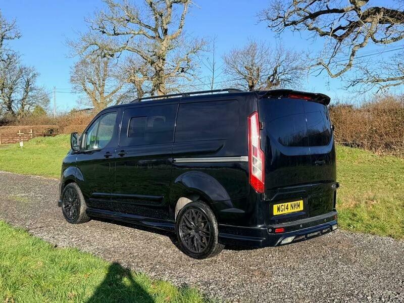 Ford Transit Custom 2.2 Tdci 270 Limited WG14NMM Black #5