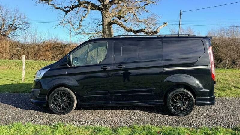 Ford Transit Custom 2.2 Tdci 270 Limited WG14NMM Black #4