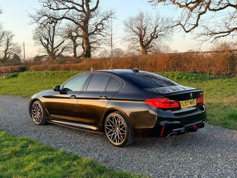 BMW 5 Series 3.0 530D M Sport Black #5