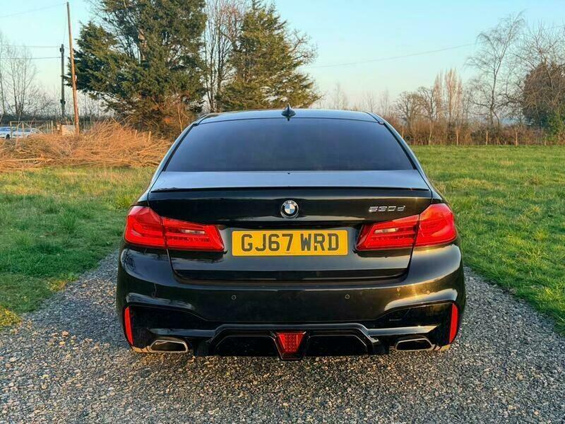 BMW 5 Series 3.0 530D M Sport Black #6