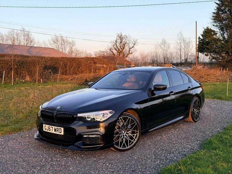 BMW 5 Series 3.0 530D M Sport Black #3