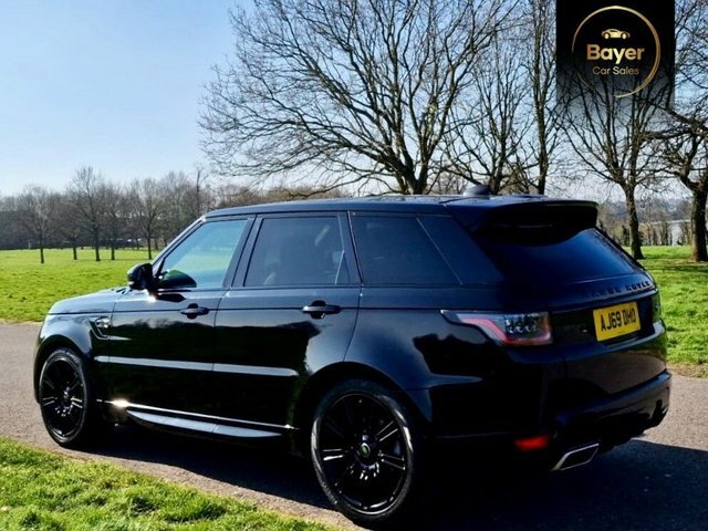 Land Rover Range Rover Sport Sd V6 Hse Dynamic AJ69DHO Black #5