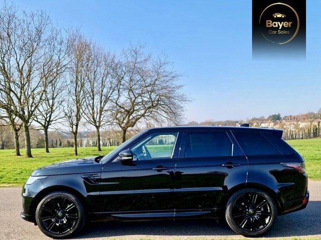Land Rover Range Rover Sport Sd V6 Hse Dynamic AJ69DHO Black #3