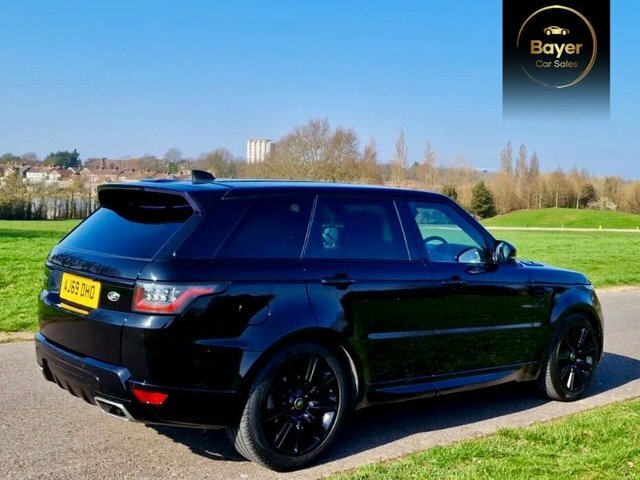 Land Rover Range Rover Sport Sd V6 Hse Dynamic AJ69DHO Black #4